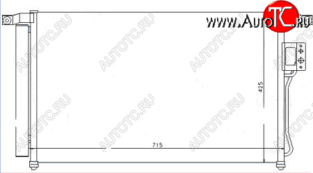 4 999 р. SANTA FE КОНДЕНСАТОР КОНДИЦ (см.каталог) BODYPARTS hnsfe06-931  с доставкой в г. Майкоп