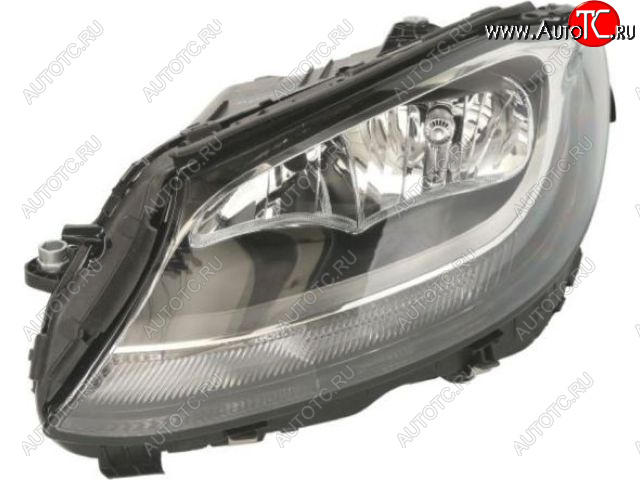 7 199 р. Левая фара (c электрокорректором) DEPO Mercedes-Benz C-Class W205 дорестайлинг седан (2015-2018)  с доставкой в г. Майкоп