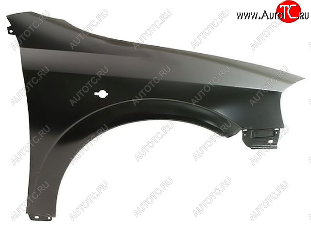 4 999 р. Правое крыло (с отверстием под повторитель поворота, Тайвань) BodyParts  Opel Astra  G (1998-2005) седан (Неокрашенное)  с доставкой в г. Майкоп