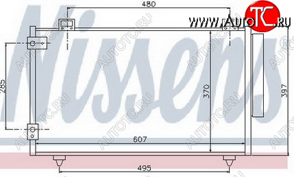 3 689 р. COROLLA (+MATRIX 03-06) КОНДЕНСАТОР КОНДИЦ BODYPARTS tycrl02-930  с доставкой в г. Майкоп