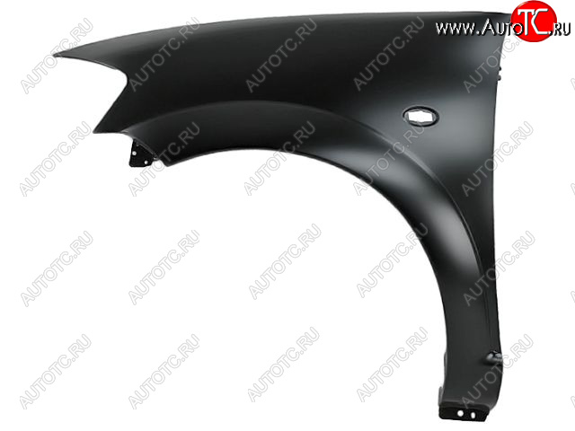 3 599 р. Левое крыло (с отверстием под повторитель поворота, Тайвань) BodyParts CITROEN C3 FC/FN хэтчбэк (2002-2009) (Неокрашенное)  с доставкой в г. Майкоп