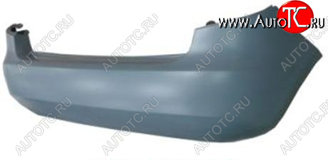4 099 р. Бампер задний BodyParts  Skoda Fabia  Mk2 (2007-2010) хэтчбэк дорестайлинг (Неокрашенный)  с доставкой в г. Майкоп