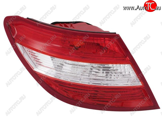 6 299 р. Левый фонарь DEPO Mercedes-Benz C-Class W204 дорестайлинг седан (2007-2011)  с доставкой в г. Майкоп