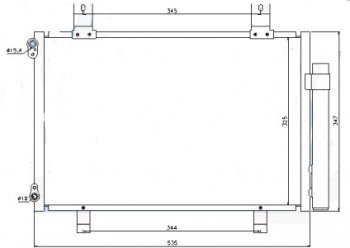 4 099 р. SWIFT 05- КОНДЕНСАТОР КОНДИЦ BODYPARTS szswf05-931  с доставкой в г. Майкоп. Увеличить фотографию 1