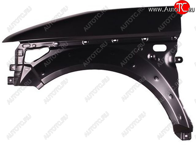 3 399 р. Левое крыло (с отверстием под повторитель поворота, Тайвань) BodyParts  Honda Element  1 (2003-2006) YH дорестайлинг (Неокрашенное)  с доставкой в г. Майкоп
