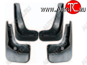 519 р. Комплект брызговиков (4 штуки) BodyParts Ford Focus 3 хэтчбэк дорестайлинг (2010-2015)  с доставкой в г. Майкоп