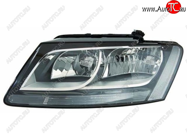 14 399 р. Левая фара (c электрокорректором) DEPO  Audi Q5  8R (2008-2012) дорестайлинг  с доставкой в г. Майкоп