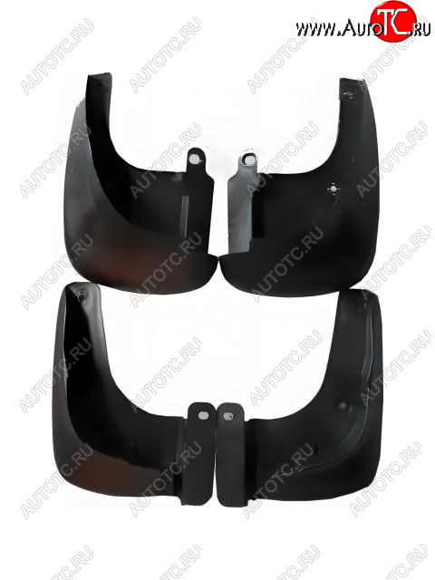 599 р. Комплект брызговиков (4 штуки) BodyParts  Hyundai Elantra  XD2 (2003-2010) рестайлинг седан  с доставкой в г. Майкоп