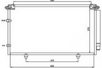 3 699 р. CAMRY КОНДЕНСАТОР КОНДИЦ BODYPARTS tycam02-930  с доставкой в г. Майкоп. Увеличить фотографию 1