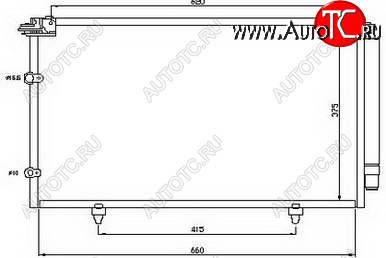 3 699 р. CAMRY КОНДЕНСАТОР КОНДИЦ BODYPARTS tycam02-930  с доставкой в г. Майкоп