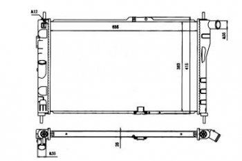 2 799 р. ESPERO РАДИАТОР ОХЛАЖДЕН MT BODYPARTS dwesp94-913  с доставкой в г. Майкоп. Увеличить фотографию 1