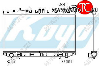 4 799 р. P10 РАДИАТОР ОХЛАЖДЕН MT 1.8 BODYPARTS nnp1091-917  с доставкой в г. Майкоп