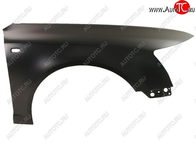 8 999 р. Правое крыло переднее (металл, Тайвань) BodyParts Audi A6 C6 дорестайлинг, седан (2004-2008) (Неокрашенное)  с доставкой в г. Майкоп