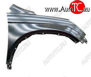 3 589 р. Правое крыло переднее (Тайвань) BodyParts Honda CR-V RE1,RE2,RE3,RE4,RE5,RE7 дорестайлинг (2007-2010) (Неокрашенное)  с доставкой в г. Майкоп