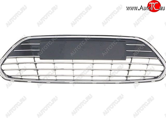 2 699 р. MONDEO РЕШЕТКА БАМПЕРА ПЕРЕДН ЧЕРН С ХРОМ МОЛДИНГ (Китай) BODYPARTS fdmon11-192  с доставкой в г. Майкоп