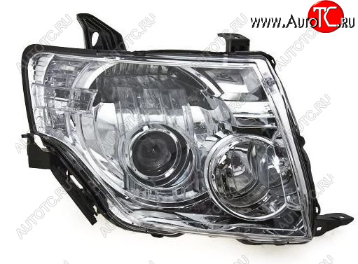 19 499 р. Правая фара (под корректор, ксенон) DEPO Mitsubishi Pajero 4 V80 дорестайлинг (2006-2011)  с доставкой в г. Майкоп