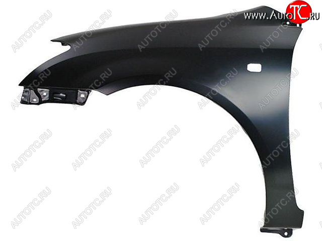 5 249 р. Левое крыло (с отверстием под повторитель поворота, Тайвань) BodyParts Toyota Corolla E120 хэтчбек 5 дв. дорестайлинг (2000-2004) (Неокрашенное)  с доставкой в г. Майкоп