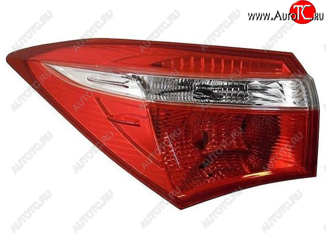 1 749 р. Левый фонарь задний (внешний) BodyParts Toyota Corolla E180 дорестайлинг (2013-2016)  с доставкой в г. Майкоп