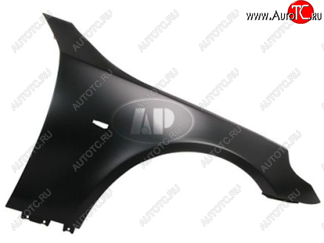 4 199 р. Правое крыло (с отверстием под повторитель поворота, Тайвань) BodyParts BMW 5 серия E60 седан дорестайлинг (2003-2007) (Неокрашенное)  с доставкой в г. Майкоп