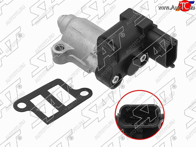 2 899 р. Клапан холостого хода HYUNDAI GETZ 02- ACCENT 99- KIA RIO 05- SAT ST-340-0006  с доставкой в г. Майкоп