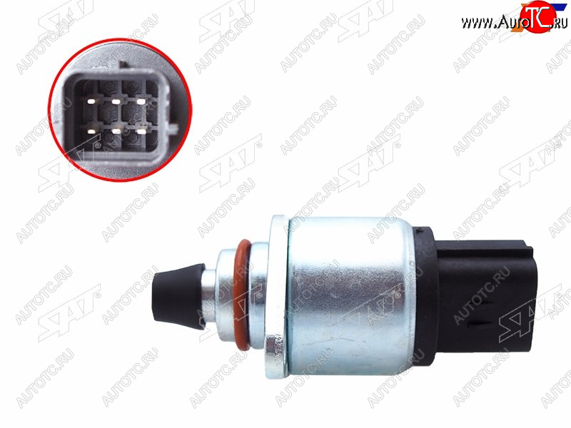 1 739 р. Клапан холостого хода SUBARU FORESTER 98-05 IMPREZA 97-07 LEGACY 97-03 SAT ST-340-0010  с доставкой в г. Майкоп