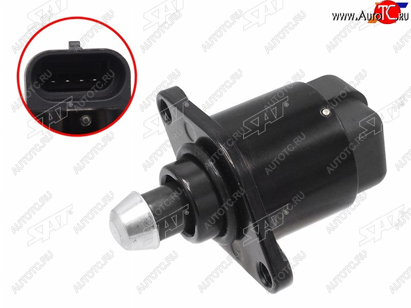 1 159 р. Клапан холостого хода AUDI 80 94-96 A4 95-98 A6 95-98 SAT ST-340-0028  с доставкой в г. Майкоп