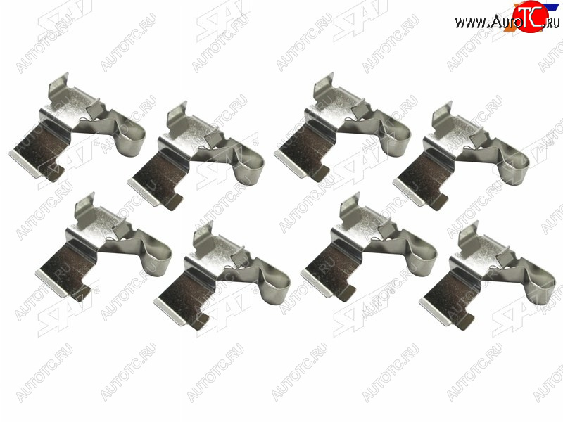 299 р. Комплект монтажный тормозных колодок RR TOYOTA HARRIER 98-03CAMRY 91-01LEXUS RX300 98-03 SAT ST-349-0010  с доставкой в г. Майкоп