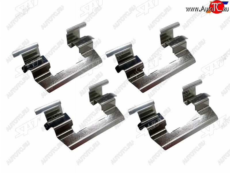 329 р. Комплект монтажный тормозных колодок FR NISSAN MARCH K11CUBE Z10SUNNY B15 98-BLUEBIRD G10 00-05 SAT ST-349-0005  с доставкой в г. Майкоп