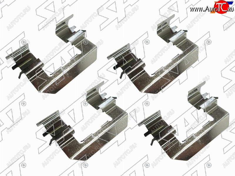 240 р. Комплект монтажный тормозных колодок FR HYUNDAI SOLARIS 10-ACCENT 11-19KIA RIO 10- SAT ST-349-0004  с доставкой в г. Майкоп