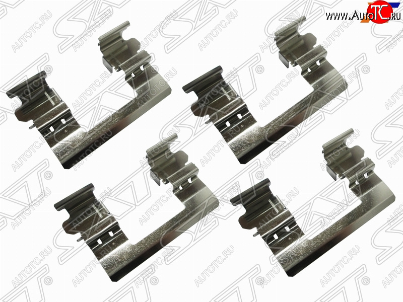 319 р. Комплект монтажный тормозных колодок FR NISSAN QASHQAI 06-14X-TRAIL 07-14 SAT ST-349-0039  с доставкой в г. Майкоп