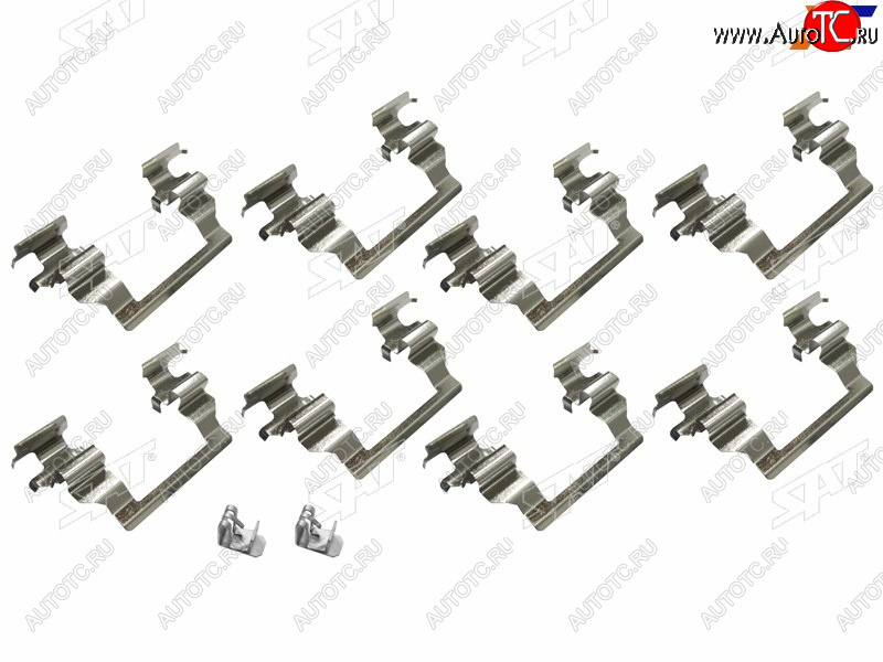 399 р. Комплект монтажный тормозных колодок FR TOYOTA HARRIER 00-05CAMRY ##V20 96-01NADIA 99-02 SAT ST-349-0019  с доставкой в г. Майкоп