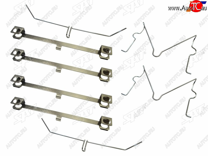 245 р. Комплект монтажный тормозных колодок FR TOYOTA LAND CRUISER 100LEXUS LX470 98-- SAT ST-349-0048  с доставкой в г. Майкоп
