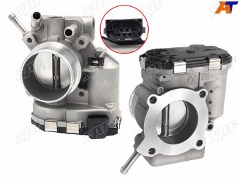5 699 р. Дроссельная заслонка Hyundai Solaris 10-17  Kia Ceed 06-16  Cerato 08-13  Rio 11-17  Soul 08-14 SAT ST-35100-2B150  с доставкой в г. Майкоп. Увеличить фотографию 1