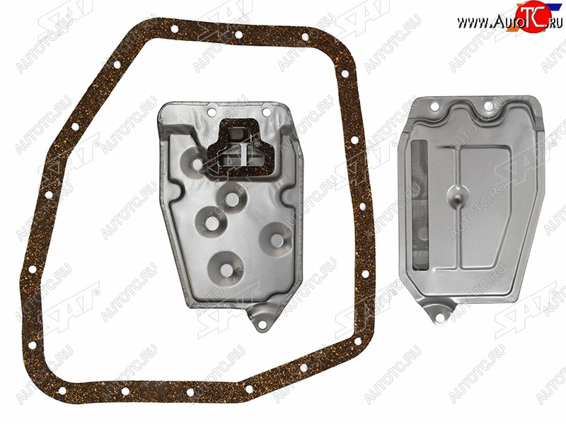 729 р. Фильтр АКПП TOYOTA RAV4 97-IPSUM 10 96-GAIA 10 98-NADIA 10 98- (с прокладкой) SAT ST-35330-12030  с доставкой в г. Майкоп
