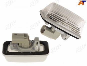 529 р. Подсветка номерного знака Toyota Allion (T240,T260) 01-21  Caldina (T240) 02-07  Corolla (E110) 95 SAT ST-396-0005  с доставкой в г. Майкоп. Увеличить фотографию 1