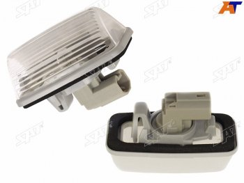 529 р. Подсветка номерного знака Toyota Allion (T240,T260) 01-21  Caldina (T240) 02-07  Corolla (E110) 95 SAT ST-396-0006  с доставкой в г. Майкоп. Увеличить фотографию 1
