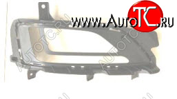 979 р. Правая вставка переднего бампера (с отверстием под ПТФ, пр-во Китай) BODYPARTS Hyundai Tucson TL рестайлинг (2018-2021)  с доставкой в г. Майкоп