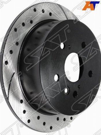 Тормозные передние диски SAT  Lexus RX330 XU30 (2003-2006) (перфорированные)