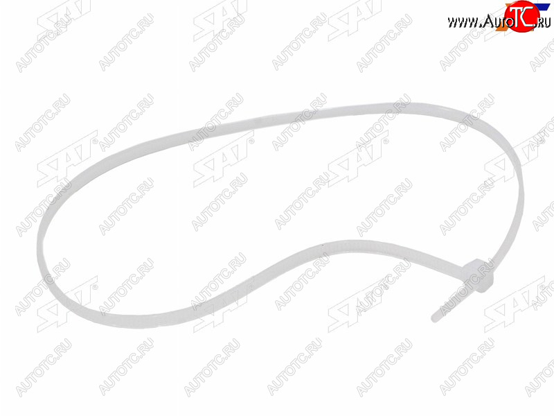 7 р. Хомут пластиковый (стяжка) 370 мм* 3,5мм (1ШТ) SAT ST-429-0001  с доставкой в г. Майкоп