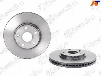 5 999 р. Диск тормозной перед TOYOTA Harrier #1015, RX300 MCU1#, KlugerHiglander #CU2#, Camry #CV30 (EU     BREMBO 09.A110.11  с доставкой в г. Майкоп. Увеличить фотографию 1