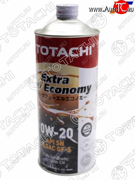 1 499 р. Масло моторное синтетическое TOTACHI Extra Fuel Economy 0W-20 SN, GF-5 1л TOTACHI 11401  с доставкой в г. Майкоп
