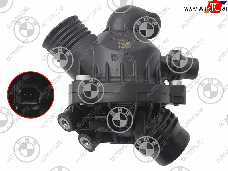 7 999 р. Термостат BMW X5 E70X6 E71 N54                                                                      BMW 11537550172  с доставкой в г. Майкоп