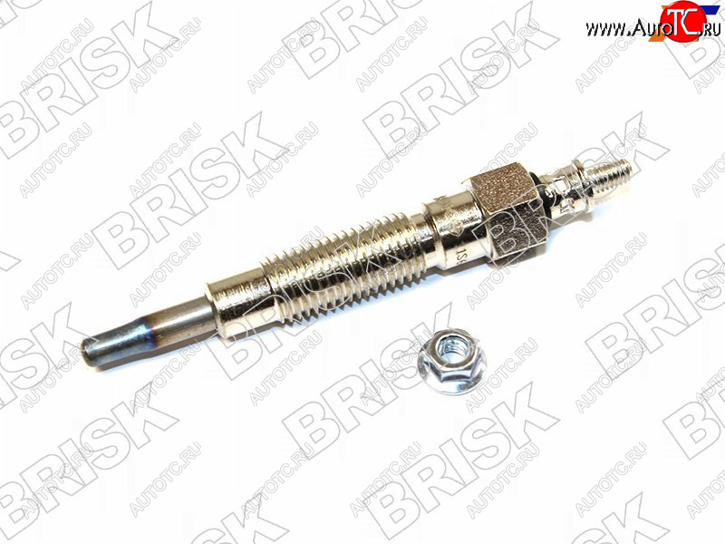 1 039 р. Свеча накала HYUNDAI STAREX 97-07MITSUBISHI CANTER 92-L200PAJERO 90-07(11V) BRISK 11S607E  с доставкой в г. Майкоп