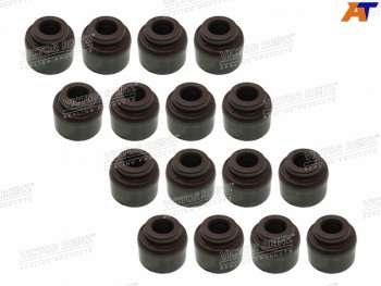 2 599 р. Колпачки маслосъемные комплект MITSUBISHI 4G134G636G726G74HYUNDAI SANTA FETERRACANKIA SORENTO VICTOR REINZ 12-52718-02  с доставкой в г. Майкоп. Увеличить фотографию 2