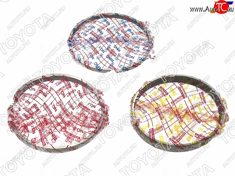 14 999 р. Кольца поршневые (к-т STD) 1-2GD HILUXLC Prado ##J15# 15- TOYOTA 13011-11201  с доставкой в г. Майкоп
