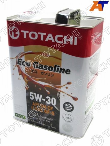 3 699 р. Масло моторное полусинтетическое TOTACHI Eco Gasoline 5W-30 SNCF, C2, GF-5 4л TOTACHI 10804  с доставкой в г. Майкоп. Увеличить фотографию 1