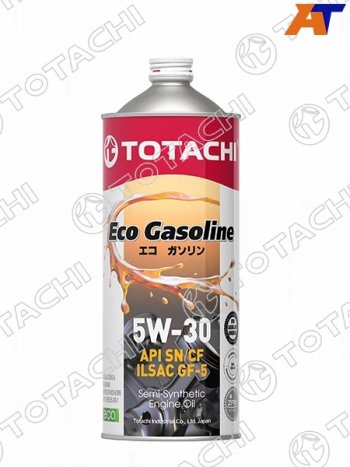 1 179 р. Масло моторное полусинтетическое TOTACHI Eco Gasoline 5W-30 SNCF, C2, GF-5 1л TOTACHI 10801  с доставкой в г. Майкоп. Увеличить фотографию 1