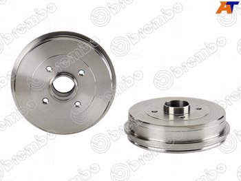 6 999 р. Барабан тормозной задний BREMBO Renault Logan 2 дорестайлинг (2014-2018)  с доставкой в г. Майкоп. Увеличить фотографию 2