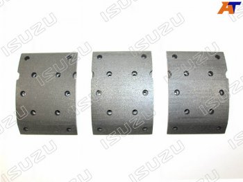 9 399 р. Колодки тормозные    задние  накладки   ISUZU FSR90 ISUZU 1-47126-812-0  с доставкой в г. Майкоп. Увеличить фотографию 1
