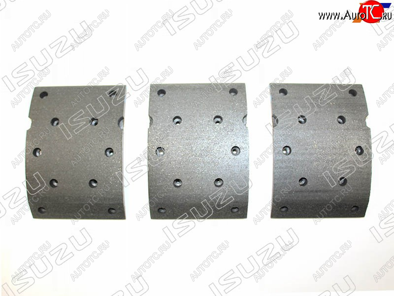 9 399 р. Колодки тормозные    задние  накладки   ISUZU FSR90 ISUZU 1-47126-812-0  с доставкой в г. Майкоп